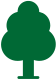 Green tree icon