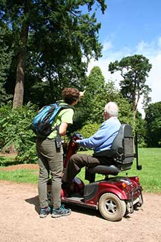 Claire Goulding with a participant from Yercombe Lodge Claire Goulding with a participant from Yercombe Lodge