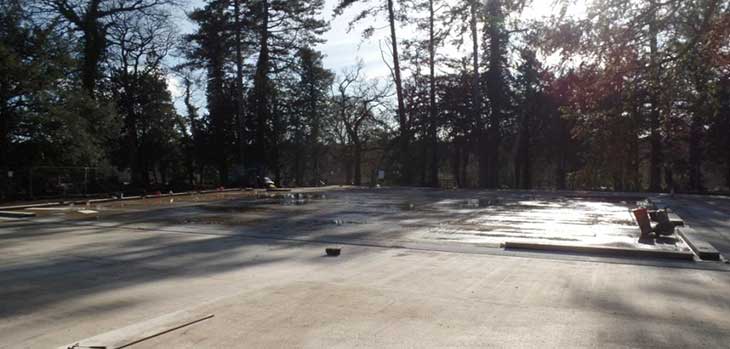 The new yard