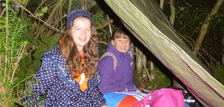 First camping experience First camping experience