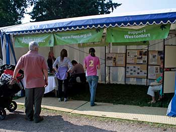 FOWA tent