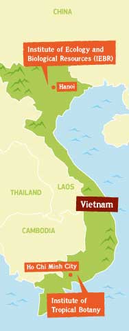 Map of Vietnam