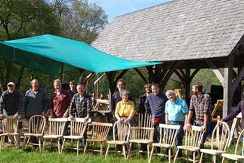 Chair Making at Westonbirt