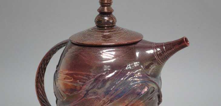 Lustre teapot by Firestorm Arists
