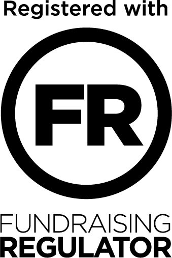 Registered with Fundraising Regulator Registered with Fundraising Regulator