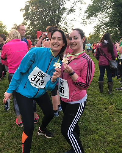 Julia - our Westonbirt Runner
