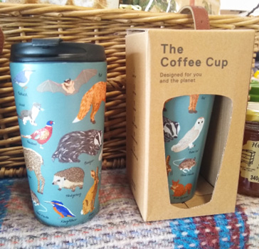 Eco Chic reusable metal cup