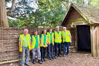 Restoring Westonbirt's bird hide