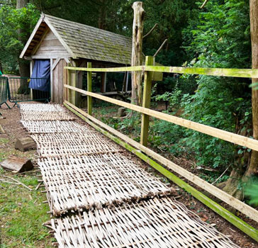 Restoring Westonbirt's bird hide