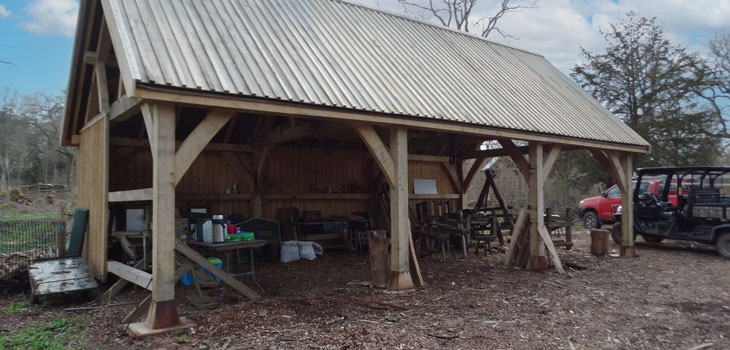 Coppice Shelter at Westonbirt Arboretum